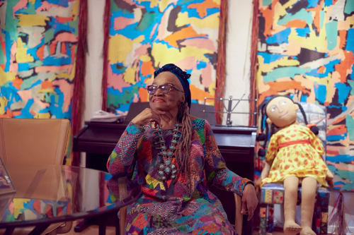 Faith Ringgold Dies at 93; Wove Black Life Into Quilts and Children’s Books
