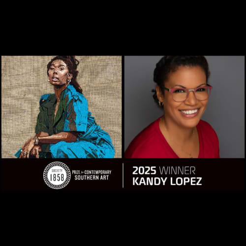 Kandy G Lopez is the winner of the 1858 Prize for Contemporary Southern Art