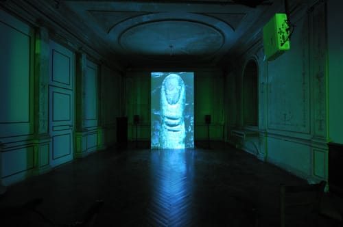 Installation view, Melanie Smith: Red Square Impossible Pink, 54th Venice Biennale, Mexican Pavilion, Venice, Italy, 2011