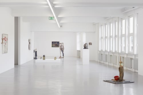 Installation view, Vlassis Caniaris, GAK, Bremen, Germany, 2012