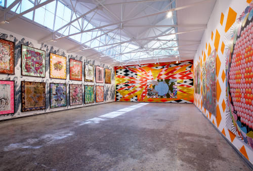 Christine Streuli: Colour_Distance, Swiss Pavilion, 52. Venice Biennale, Venice, Italy