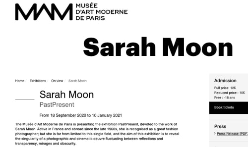 Sarah Moon | PastPresent