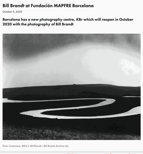 Bill Brandt | A Retrospective