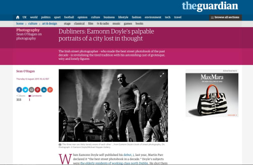 Dubliners: Eamonn Doyle's palpable portraits of a city lost in thought