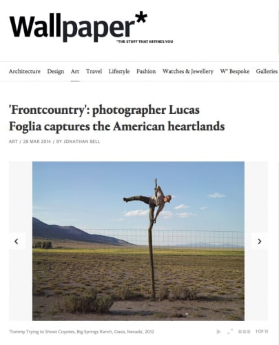 'Frontcountry': photographer Lucas Foglia captures the American heartlands