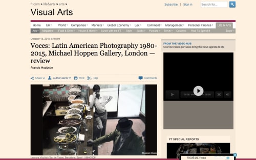 Voces: Latin American Photography 1980-2015, Michael Hoppen Gallery, London — review