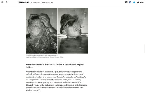 At Paris Photo, a Wide-Ranging Mix