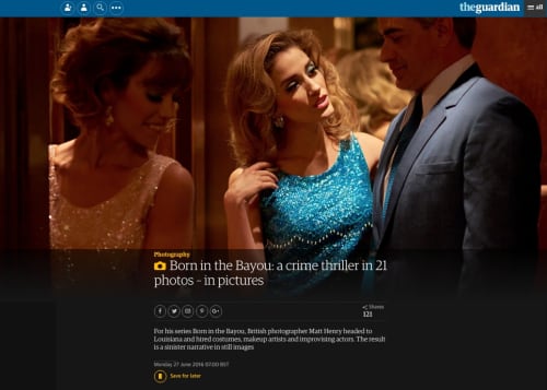 Born in the Bayou: a crime thriller in 21 photos – in pictures