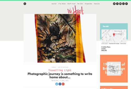 Photographic journey is something to write home about...