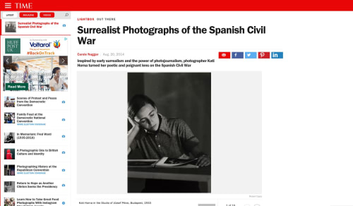 Surrealist Photographs of the Spanish Civil War