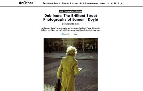 Dubliners: The Brilliant Street Photography of Eamonn Doyle