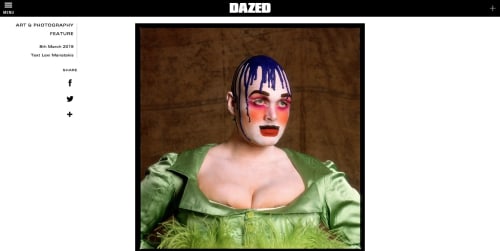 Dazed: The rare stories behind classic portraits of luminary Leigh Bowery