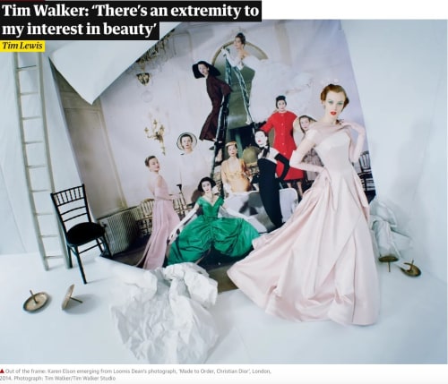 Interview with Tim Walker - The Guardian