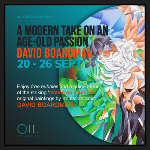 A Modern Take on an Age-Old Passion, An exhibition of Knutsford's very own artist, David Boardman