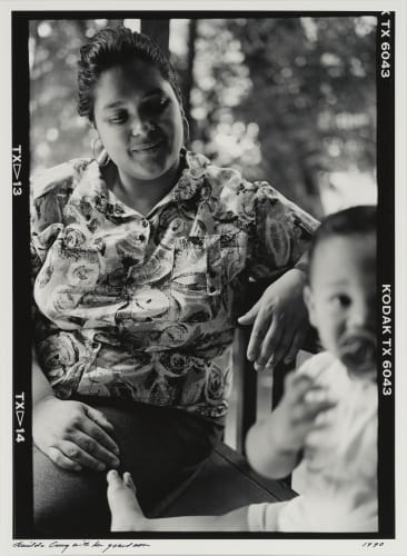 Melissa Shook, Awilda Cruz with her grandson, 1990, Collection of the Harvard Art Museums