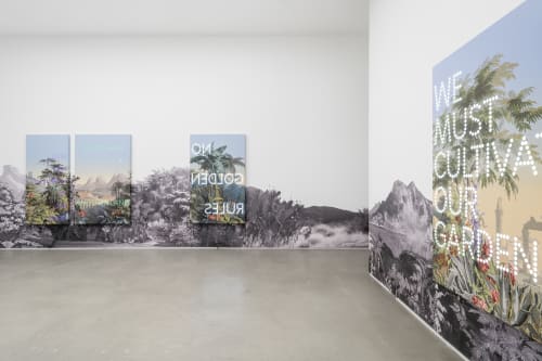 테이트모던에 텍스트작품 선보였던 네이단 콜리,더페이지갤러리서 내한전