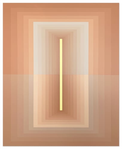 Sarah Ferguson, "MARMALADE AND MARTINI," 2019. Acrylic on canvas,60h x 48w in.