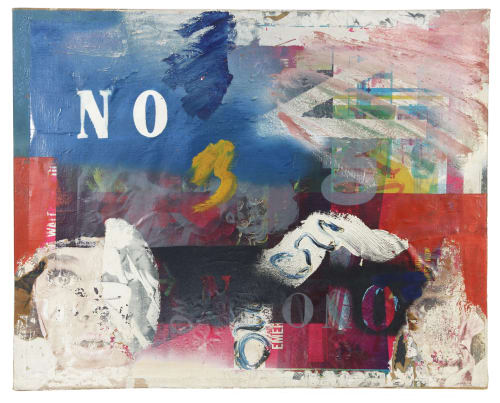 Boris Lurie NO with Split Head, 1963