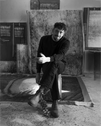 Portrait of Danish artist Kristian Touborg