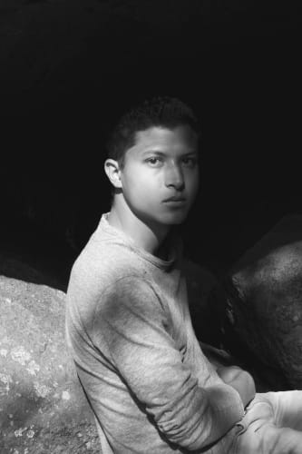 Portrait of Surinamese artist Xavier Robles de Medina