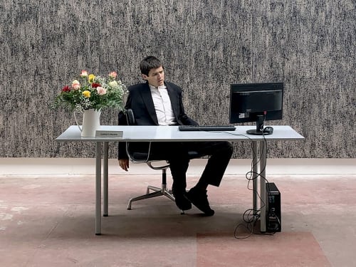 Image of American artist Garrett Pruter