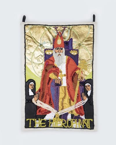 Berenike Corcuera, V The Herophant, Taroracle Book Card Collection