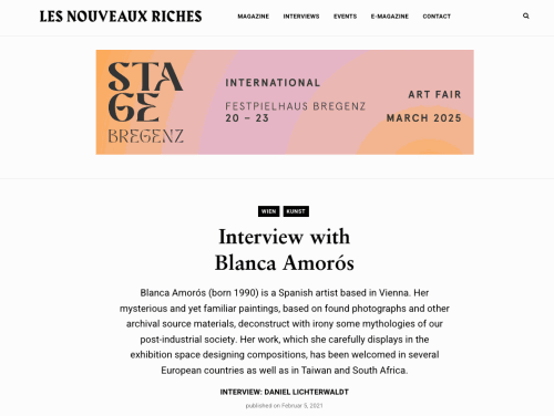 Interview with Blanca Amorós