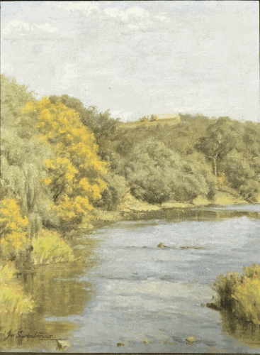 Jo Sweatman, Yarra River at Warrandyte, c. 1930