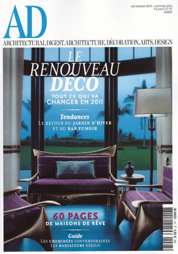 AD - Architectural Digest , Les beaux objets de l'Art Déco