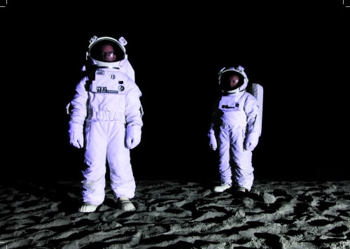 Bored astronauts on the moon, John Wood & Paul Harrison | SOLO SHOW