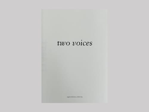 Two Voices, Detanico Lain