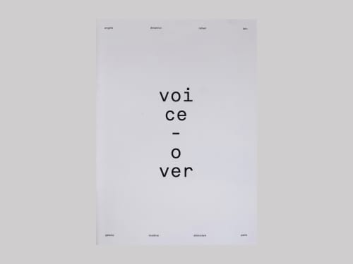 Voice - Over, Detanico Lain