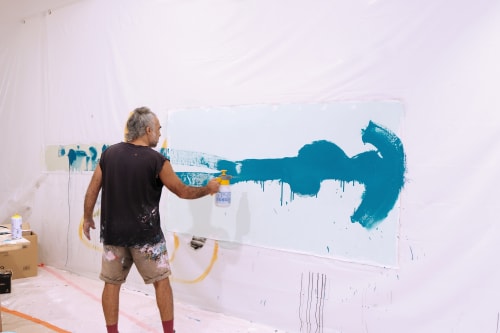 Resonances, Artist residency by Esmaël Bahrani