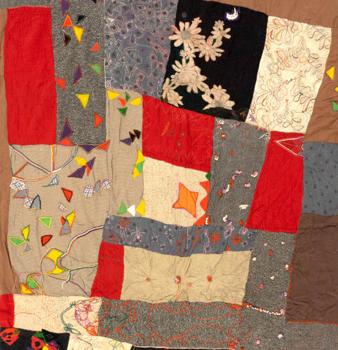 Detail of "Fifty Year Quilt," 1930-1980