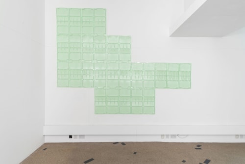 Propagation, 2020 Reconfigurable PET containers 265 x 340 x 2.4 cm