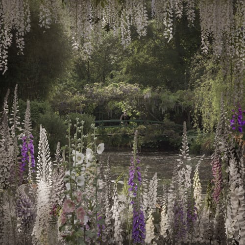 Jean-François Rauzier, Monet au Pont, 2022