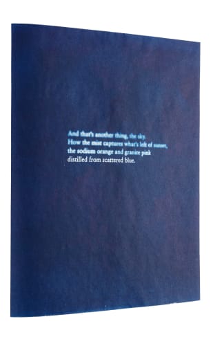 DISTILLED FROM SCATTERED BLUE