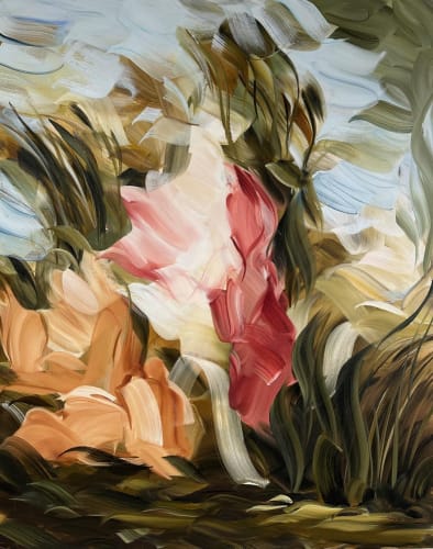 Like Rivers Flow, Time too Slips By, 2024 by Megan Baker