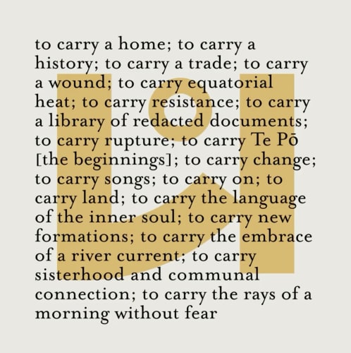 Pallavi Paul at Sharjah Biennial 16: to carry