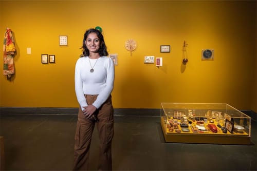Khandakar Ohida at Jameel Prize: Moving Images, V&A South Kensington, 2024 ©️ Victoria and Albert Museum, London.