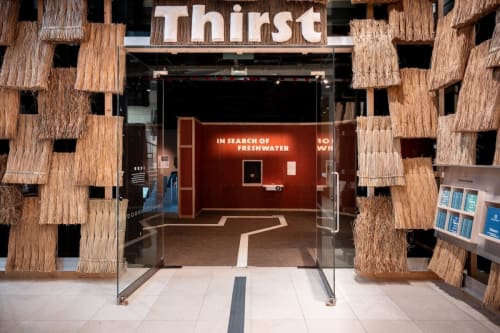 Thirst: In Search of Freshwater, an exhibition at Wellcome Collection. Gallery Photo: Benjamin Gilbert. Attribution-NonCommercial 4.0 International (CC BY-NC 4.0).