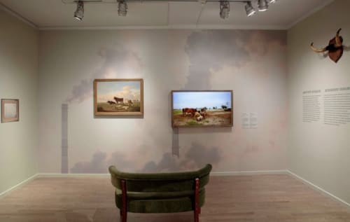 Art by Risham Syed; photo courtesy of Newark Museum of Art