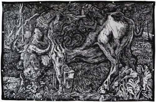 Anupam Roy | Time is Sloshing 2, 2023 | courtesy the artist & Project 88, Mumbai