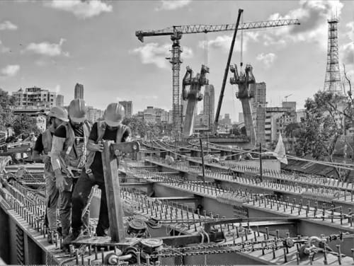 Mapping a city in mid-air