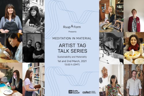 Artist Tag Talk Series x Collect 2021. Materiality