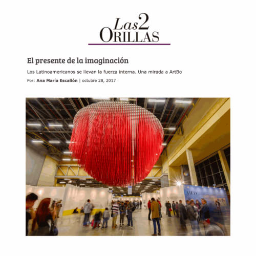 El presente de la imaginación, Los Latinoamericanos se llevan la fuerza interna. Una mirada a ArtBo