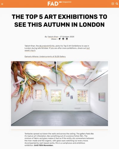 The Top 5 Art Exhibitions To See In London This Autumn