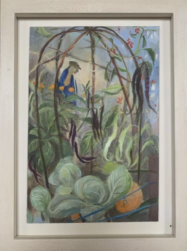 Tessa Newcomb, In the Vegetable Garden -I've seen him before!, 2022