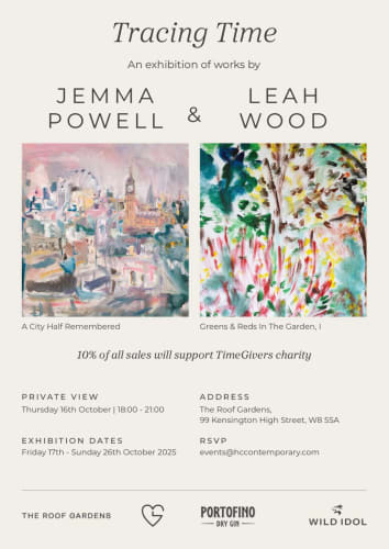 Tracing Time: An exhibition by Jemma Powell & Leah Wood