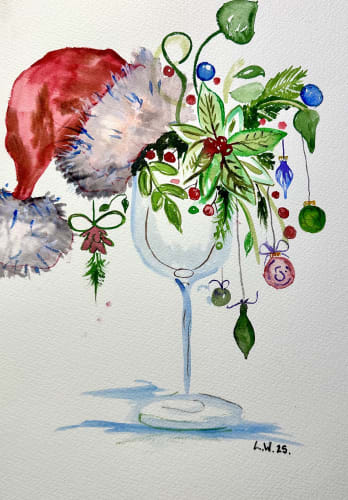 Leah Wood Christmas Card, Edition 3/4